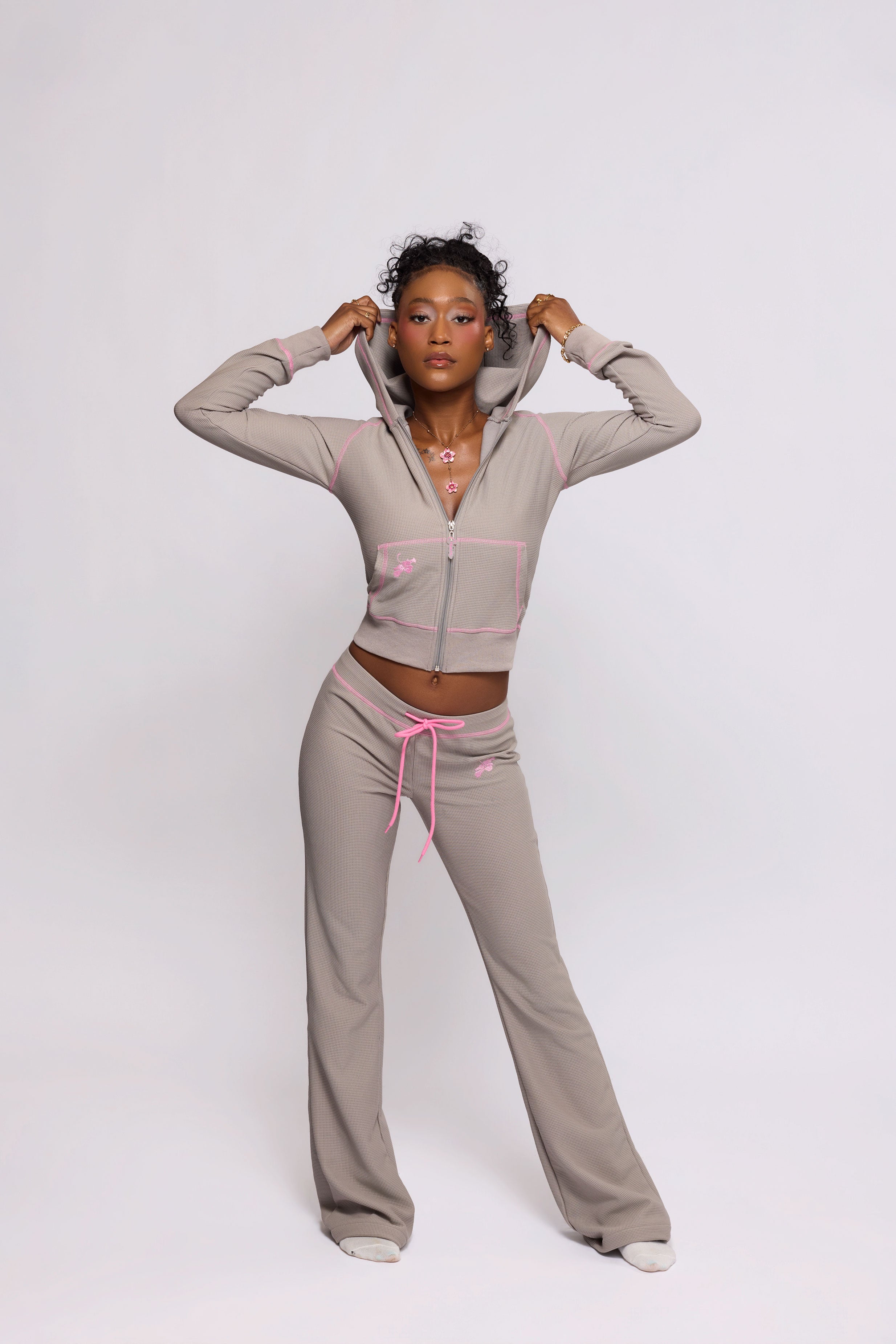 Stone Grey Waffle Bottom